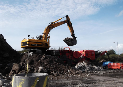 Wharf Wall Demolition – TATA