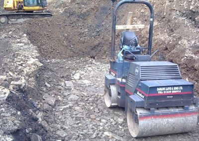 Retaining Walls at Quarry Rd – Swansea